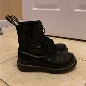 Black Doc Marten Boots